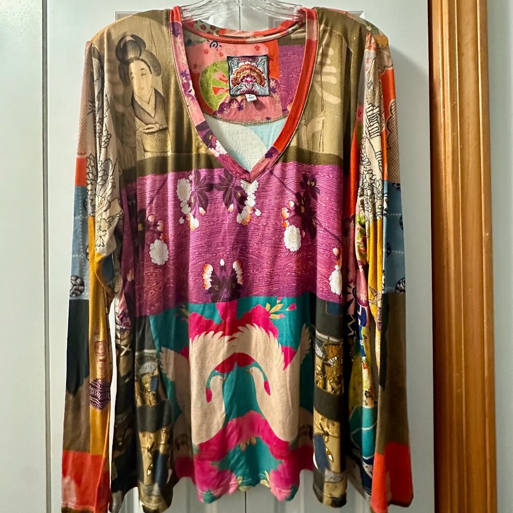 Johnny Was Tokyo Pullover in XL